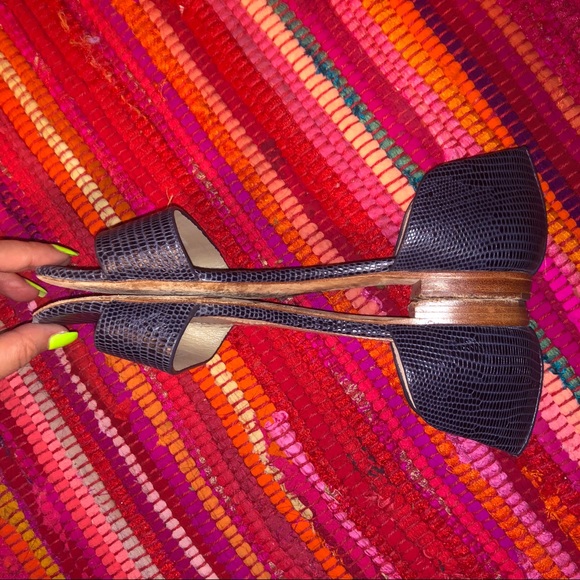 Tory Burch Snakeskin Sandals 6 - Picture 3 of 5